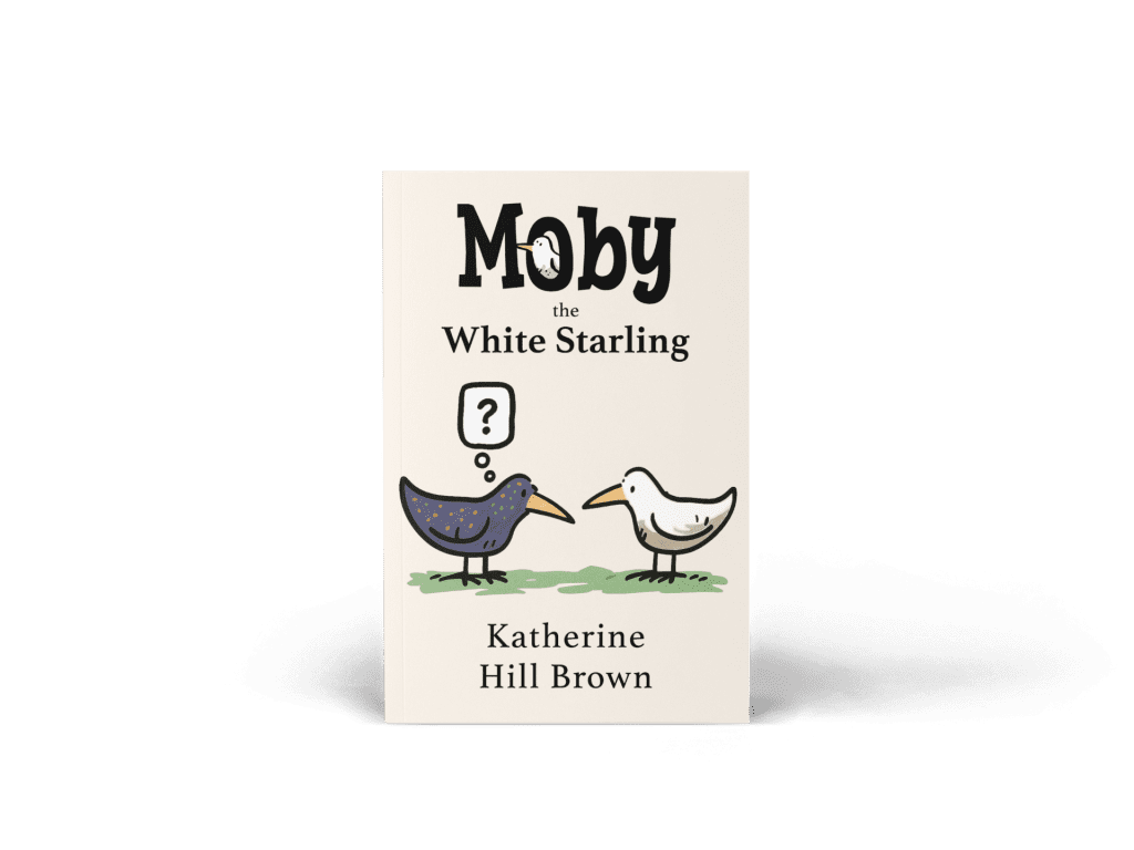Cover of a book about Moby the white starling